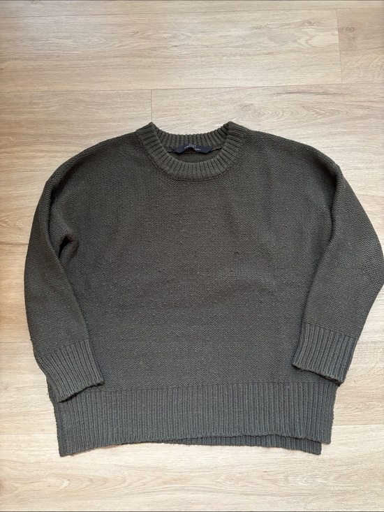 knot sisters Sweaters - knot sisters Olive Green Crewneck Sweater